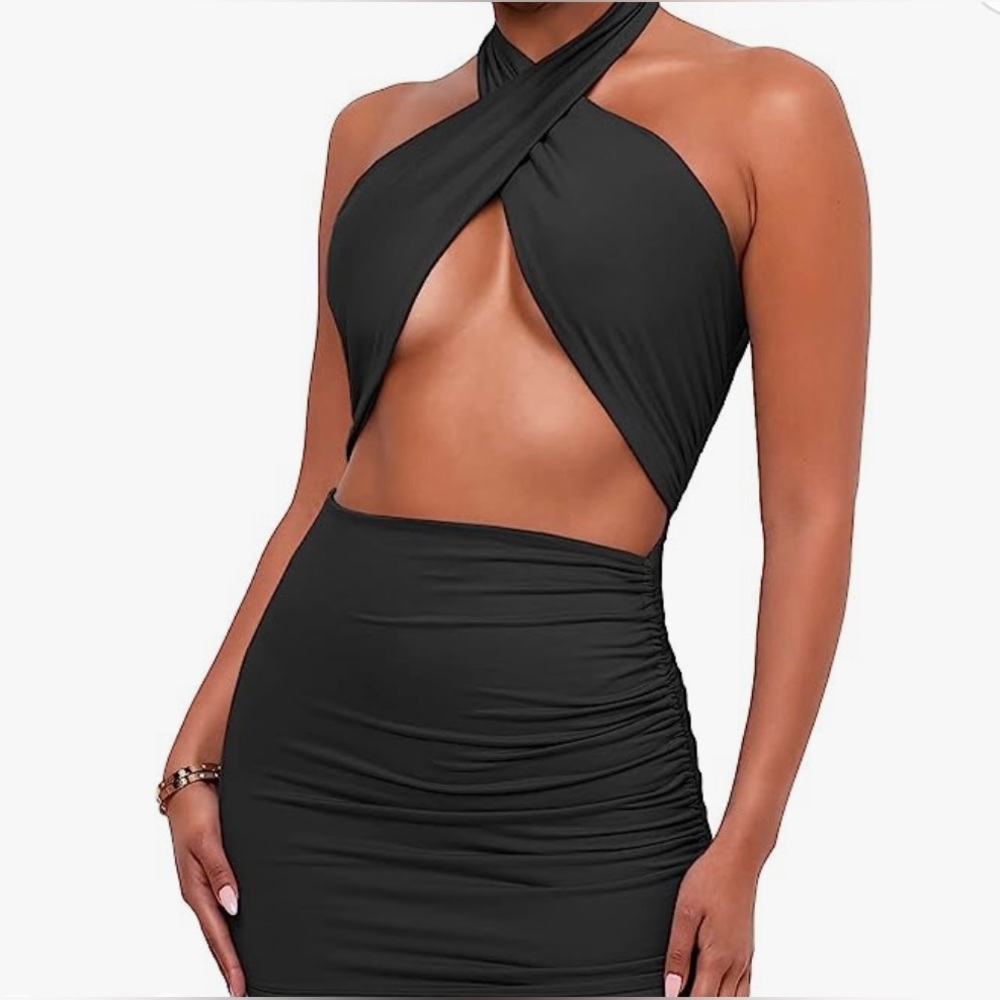 NWOT Sexy Black Dress